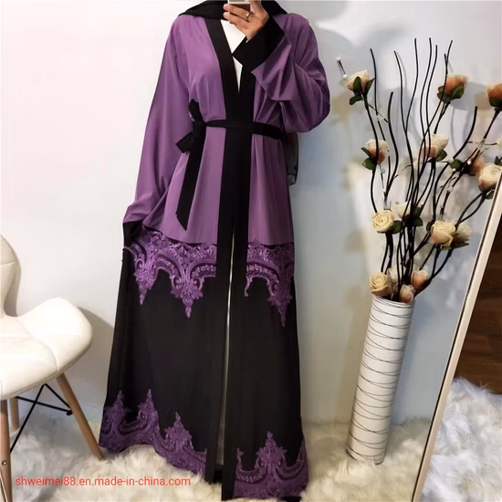 Robe musulmane Dames Robe ouverte Femmes Robe musulmane Robe pour femmes musulmanes