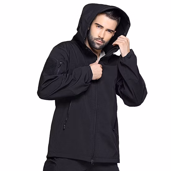 Veste tactique pour hommes coupe-vent imperméable Softshell Cool pour l'extérieur